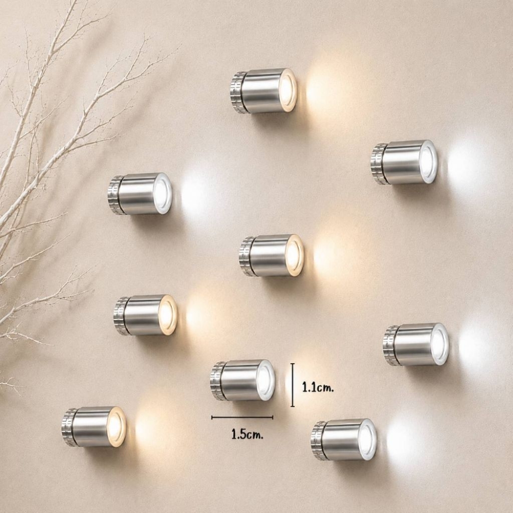 LED Warm white -ขาว+ถ่าน 3ก้อน ตกแต่งบ้านตุ๊กตา ขวดโหล งานประดิษฐ์ DIY พร็อพถ่ายรูป งานสถาปัตยกรรม