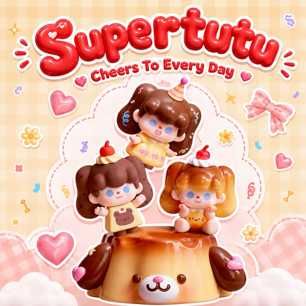[ พร้อมส่ง ]🌈✨ SUPERTUTU Cheers to Every Day