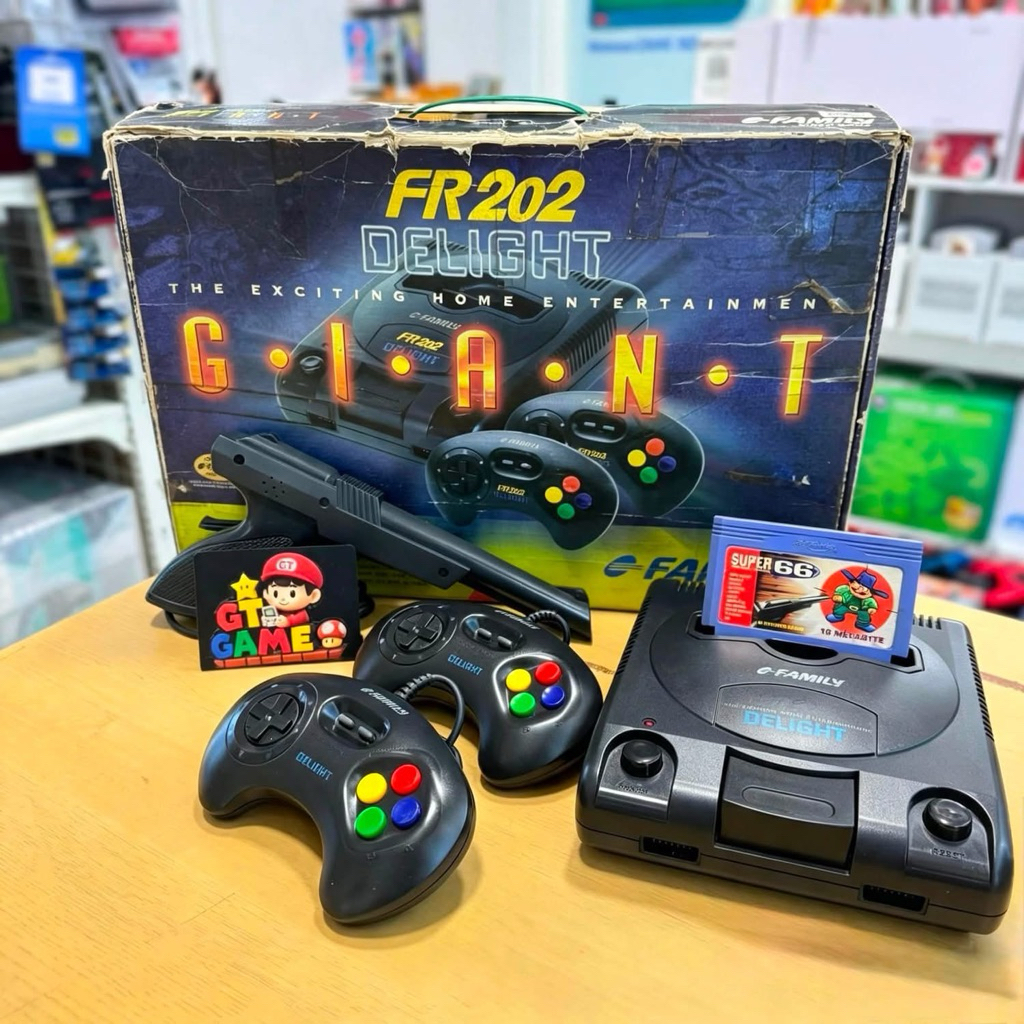 FR202 Delight Giant Family Original Retro Set  (Famicom/Sub-Famicom Style) 🇯🇵🎮