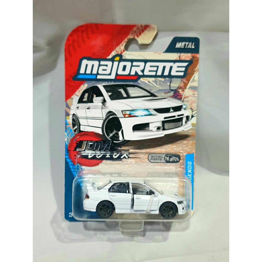 Majorette Mitsubishi Lancer Evolution 9 ของใหม่ในแพ็ค หลายซีรี่ย์
