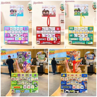 พวงกุญแจ Sanrio key Cap สินค้าลิขสิทธิ์แท้💯💯💯 สินค้ายอดฮิต มาแบบยกแผงจุใจ ชิ้นละ 2ั59 บาท