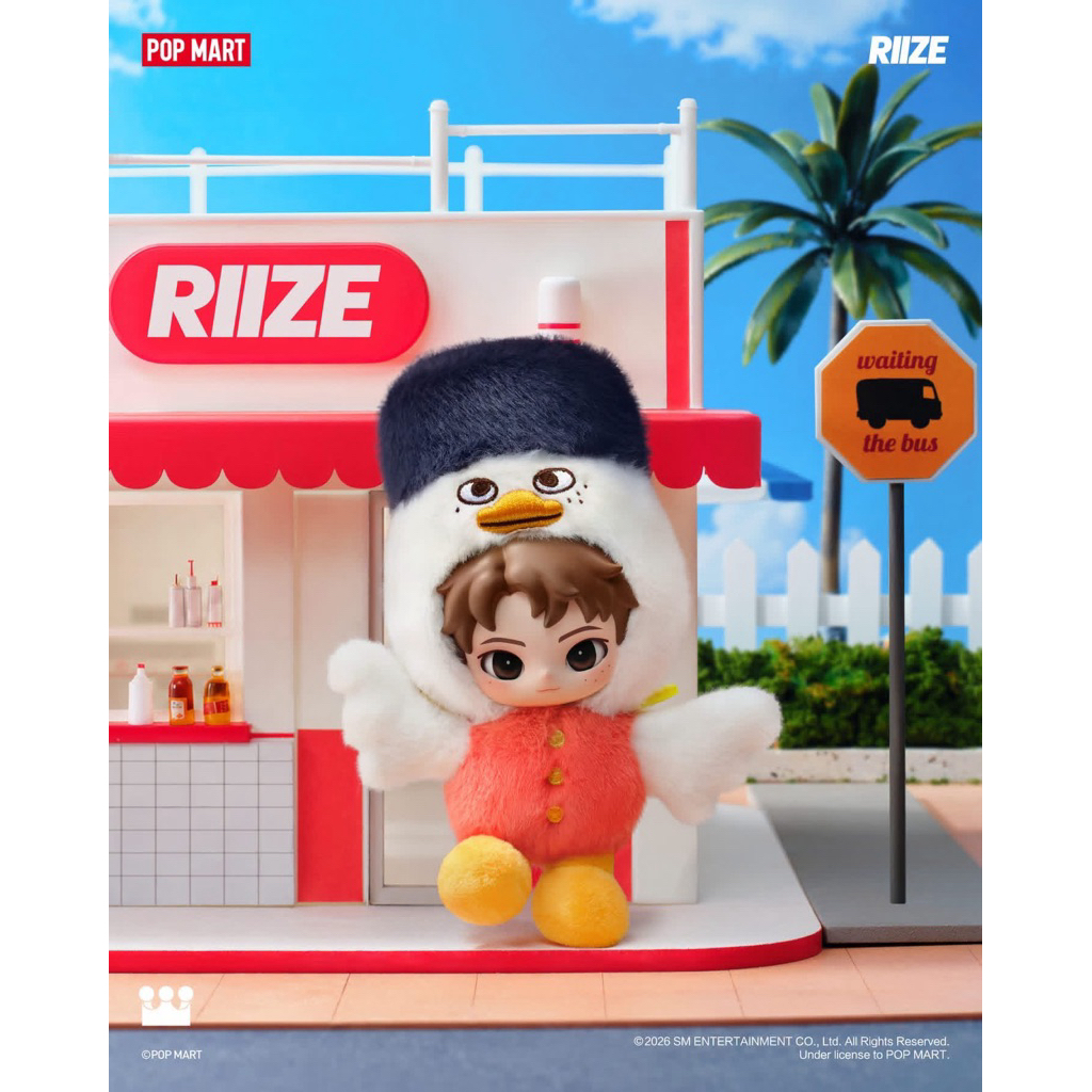 พร้อมส่งจาก (เช็คการ์ดเฉพาะSohee ) RIIZE Fluffy Club Series Vinyl Plush Doll Pendan