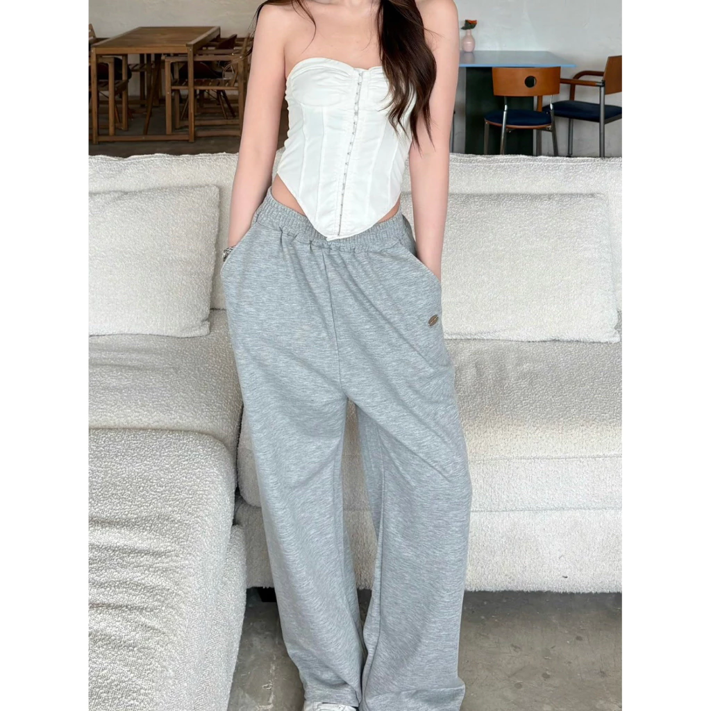 BABEJUBX. l RUDY WARM กางเกงวอร์ม ทรงกระบอก นุ่มมากก ไม่คัน ทรงสวยย ผ้าเกล็ดปลา