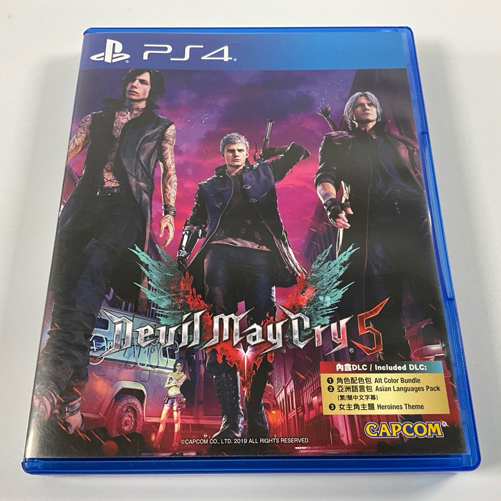 [มือ2] Devil May Cry 5 PS4 เกมแอ็กชันปีศาจ Dante Nero Capcom PlayStation 4
