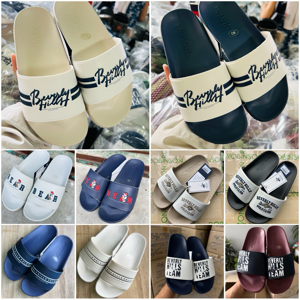 พร้อมส่ง!!!รองเท้าสวม Beverly Hills Polo Club สำหรับผู้ชาย