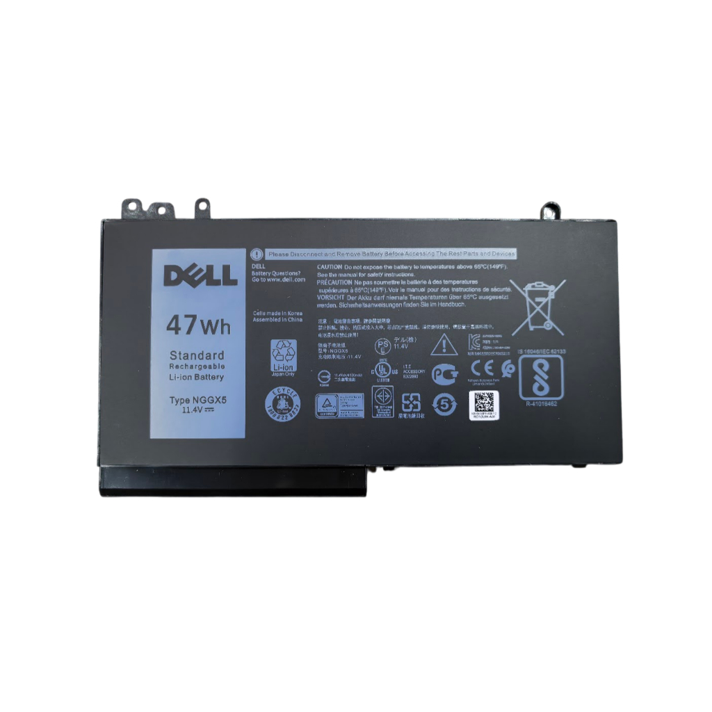 🔋แบตโน๊ตบุ๊ค Dell Latitude E5270 E5470 E5570 Precision M3510 3510 P48F001 แบตเตอรี่ 11.4V 47Wh NGGX5