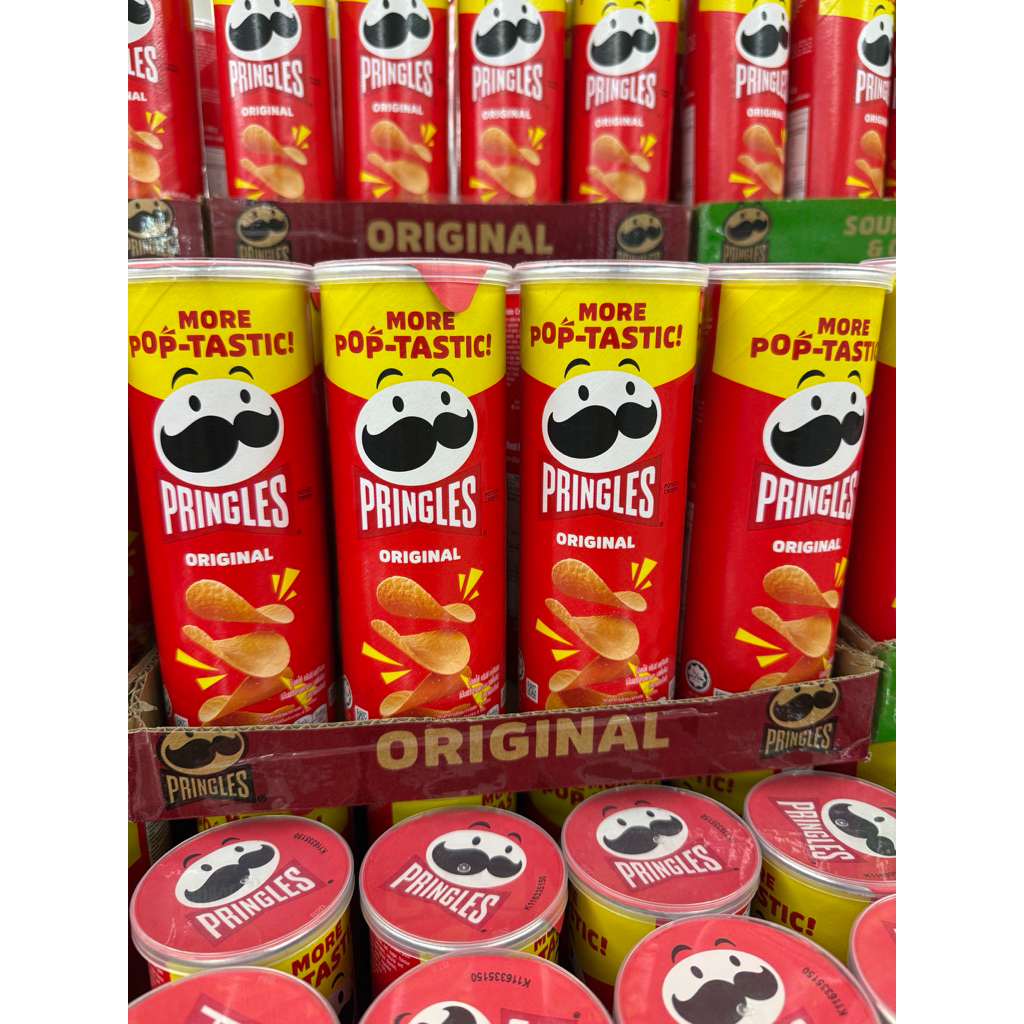 PRINGLES พริงเกิลส์มันฝรั่งทอดกรอบรส 102กรัม