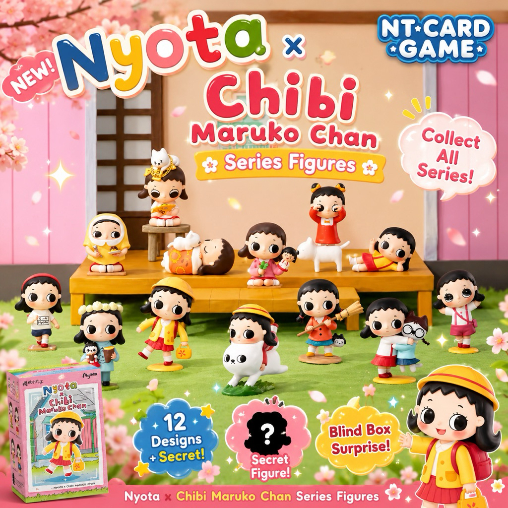 [ พร้อมส่งจากช็อปไทย ] Nyota x Chibi Maruko Chan Series Figures