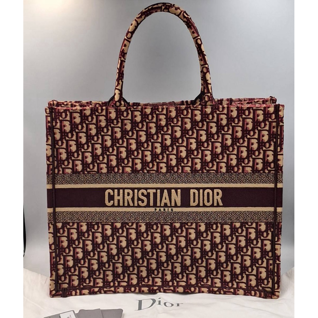 Christian Dior Oblique Book Tote Size. Large Y.19