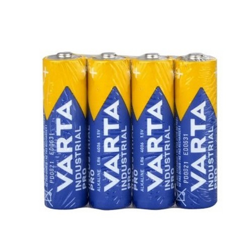 ถ่านอัลคาไลน์ AA Varta Alkaline INDUSTRIAL PRO LR06 Made in Germany ออกใบกำกับภาษีได้