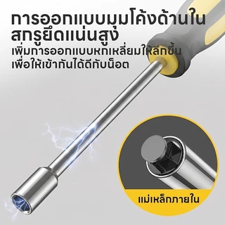 ประแจ ชุดไขควงแม่เหล็ก 10 in1 ชุดไขควงพกพา สำหรับซ่อมแว่นตา นาฬิกา เครื่องใช้เหล็ก Screwdriver Set