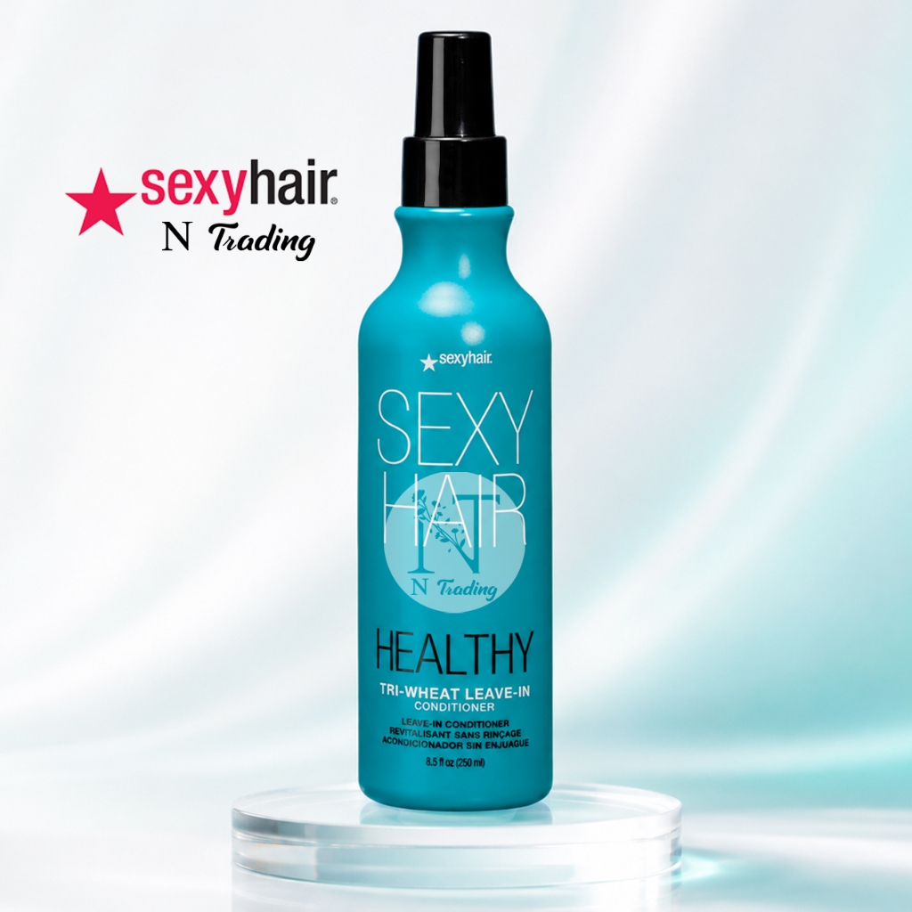 SexyHair Health Tri-wheat Leave-in Conditioner | อาหารผม เซ็กซี่ แฮร์ เฮลตี้ ทรี-วีท ลิฟ-อิน | บำรุง และกันร้อน 250 ml