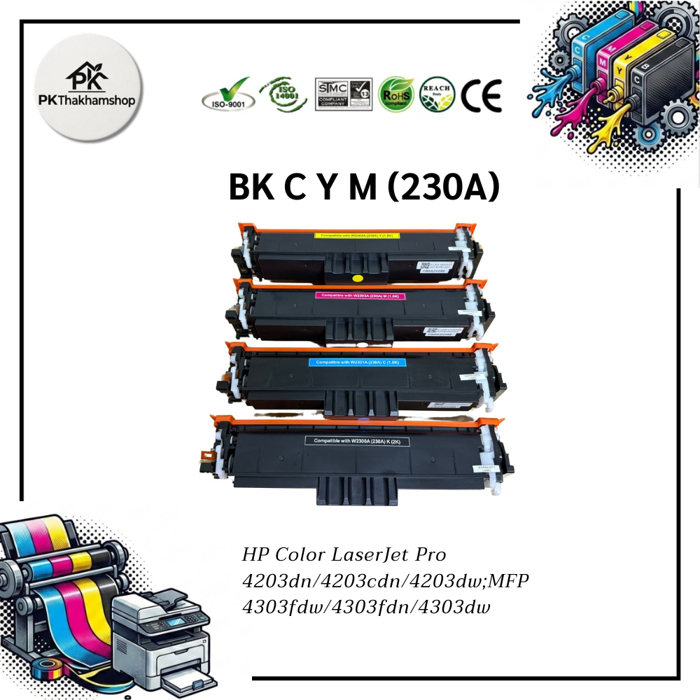 W2300A BK (230A) 2k หมึกเทียบเท่า