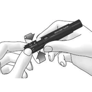 Accu-chek FastClix / Softclix Lancet เข็มตรวจน้ำตาล