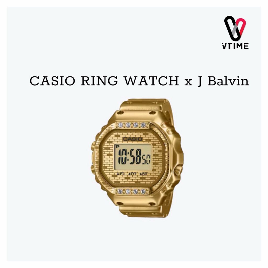 CASIO นาฬิกาแหวน รุ่น CRW-001JB-9 CASIO x J Balvin