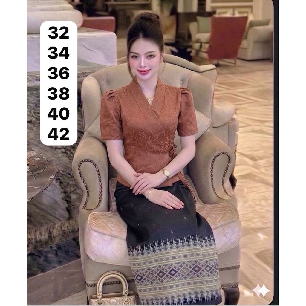 #ผ้าไหมลาว อัดผ้ากาว มีหลากหลายสีให้เลือก ส่งตรงจากนะคอนเวียงจันทน์