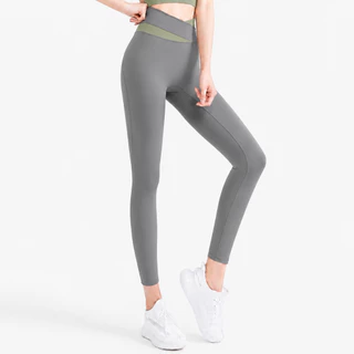 [Crassula] แท้ กางเกงโยคะ Yoga Legging ดีไซน์ลายพาดเอว ผ้ายืดหยุ่น สวมใส่สบาย