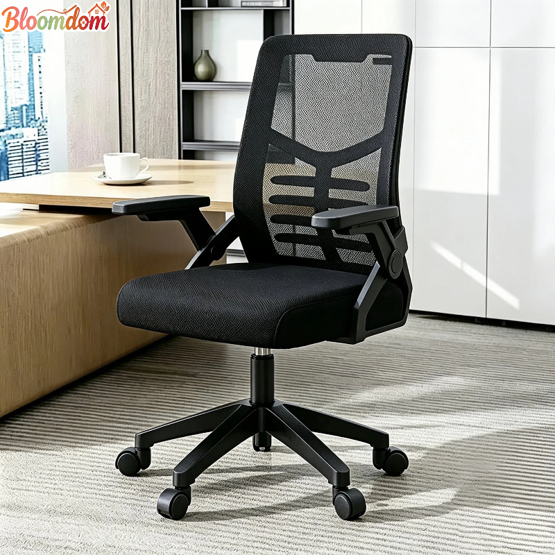 Bloom เก้าอี้สำนักงาน เก้าอี้ทำงาน Office Chair พนักพิงตาข่าย ระบายอากาศ เบาะนุ่ม ปรับสูงได้ หมุน 360° รับน้ำหนัก 150KG