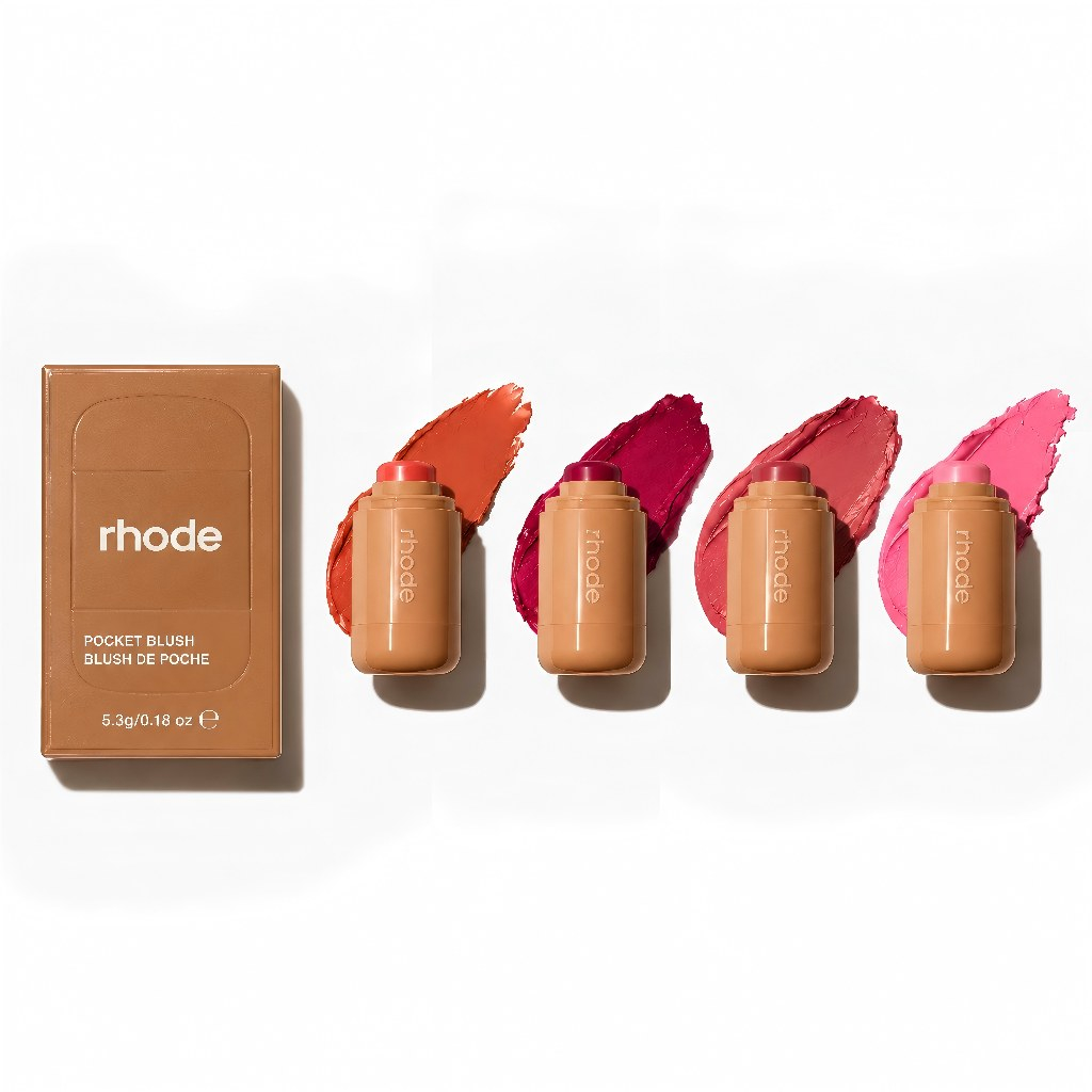 ของแท้ พร้อมส่ง Rhode Pocket Blush บลัชออนแท่ง 5.3g เนื้อครีม ฉ่ำน้ำ แก้มใส เป็นธรรมชาติ สินค้าใหม่ 100%