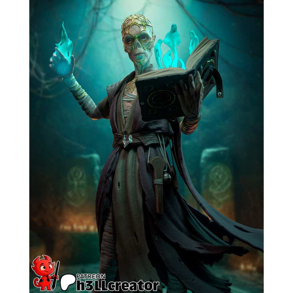 Withers : Model Figure Resin โมเดล ผลิตตามสั่ง DnD Bust