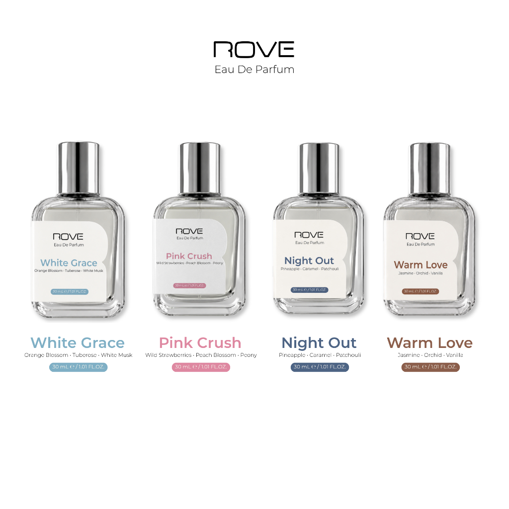 ROVE PERFUME น้ำหอม 30 ml. (4 กลิ่น)