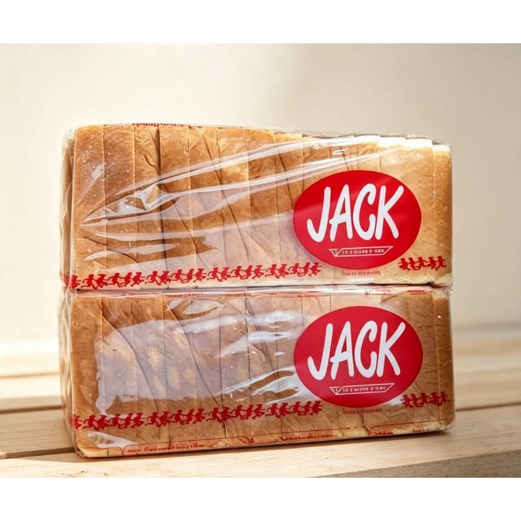ขนมปัง บล็อคใหญ่.  ยี่ห้อ jack