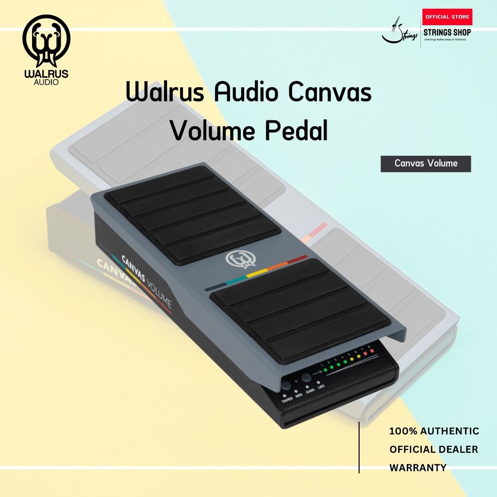 Walrus Audio Canvas Volume Pedal – เอฟเฟค Volume / Expression Pedal