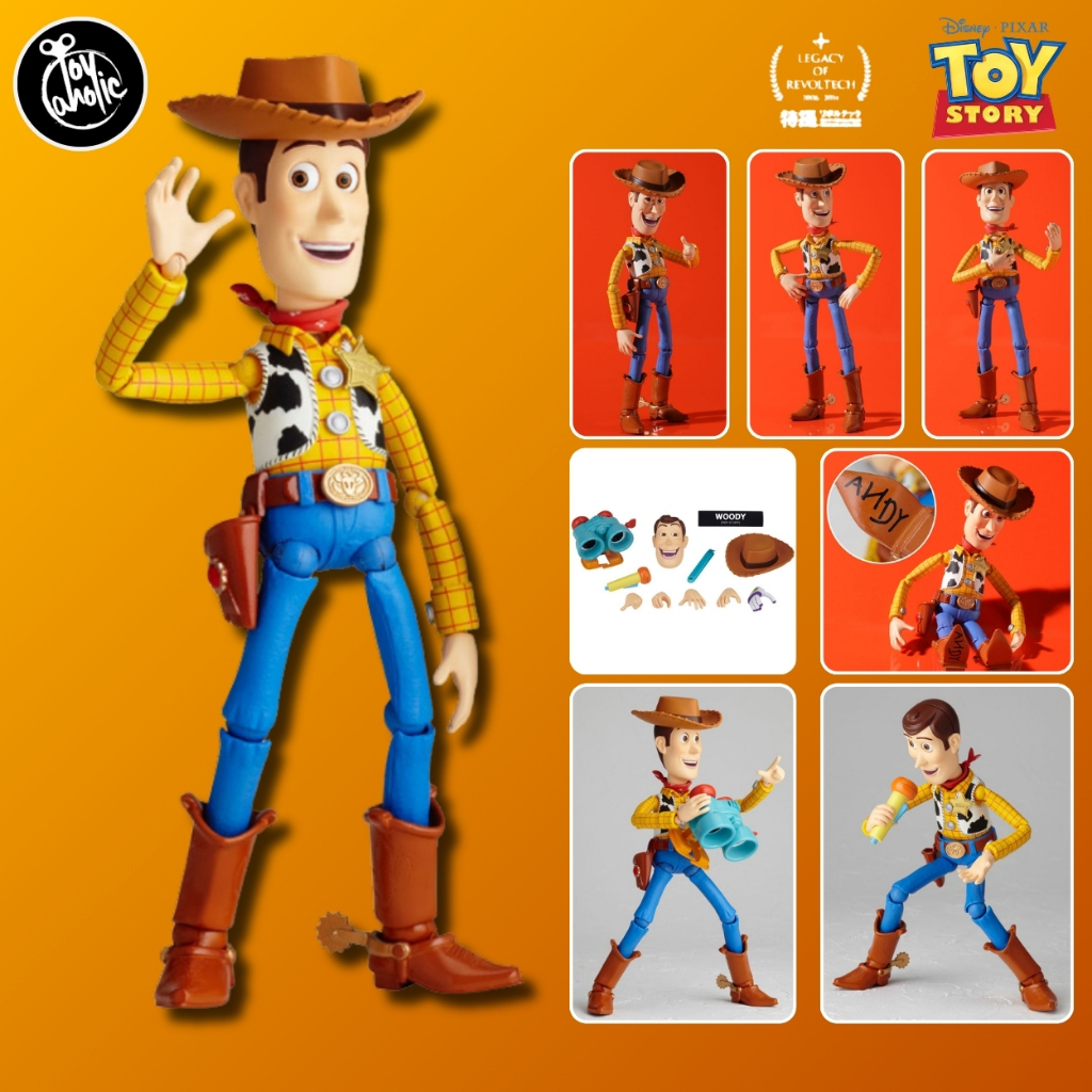 [ลิขสิทธิ์แท้💯/พร้อมส่ง🚛] Legacy of Revoltech - Tokusatsu Revoltech LR-045 "TOY STORY" Woody