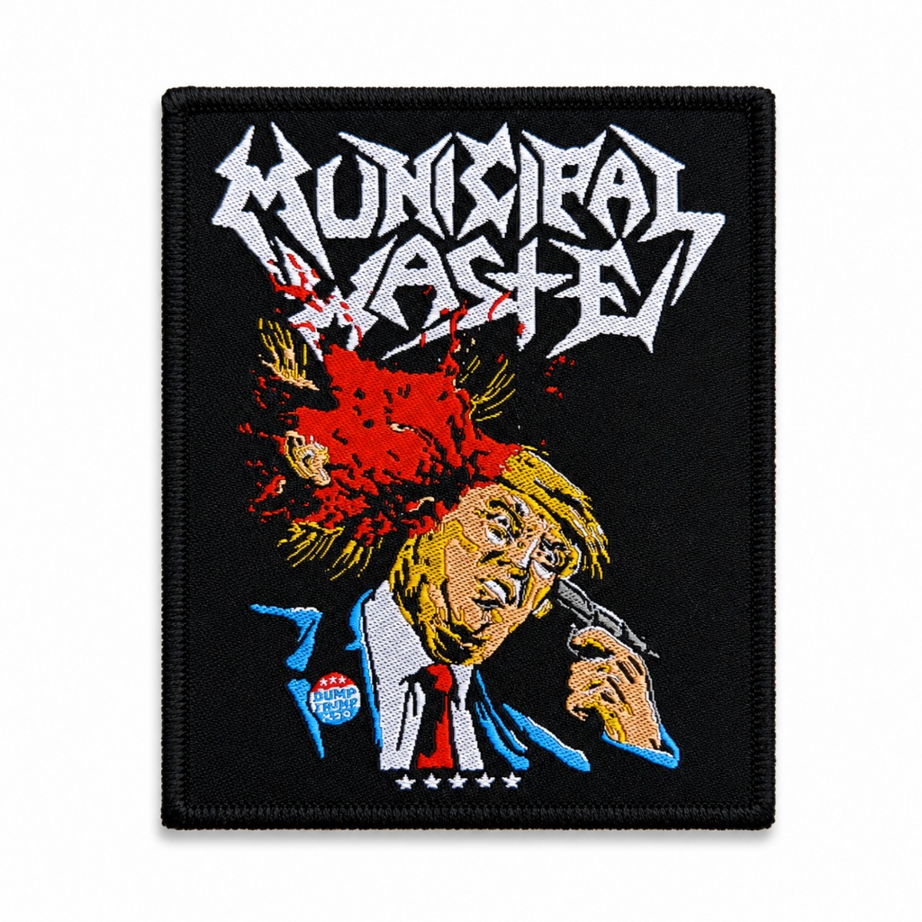 Municipal Waste ทอ Patch อุปกรณ์เสริมแจ็คเก็ตและเสื้อกั๊ก - สินค้าเพลงโลหะ - Metal band