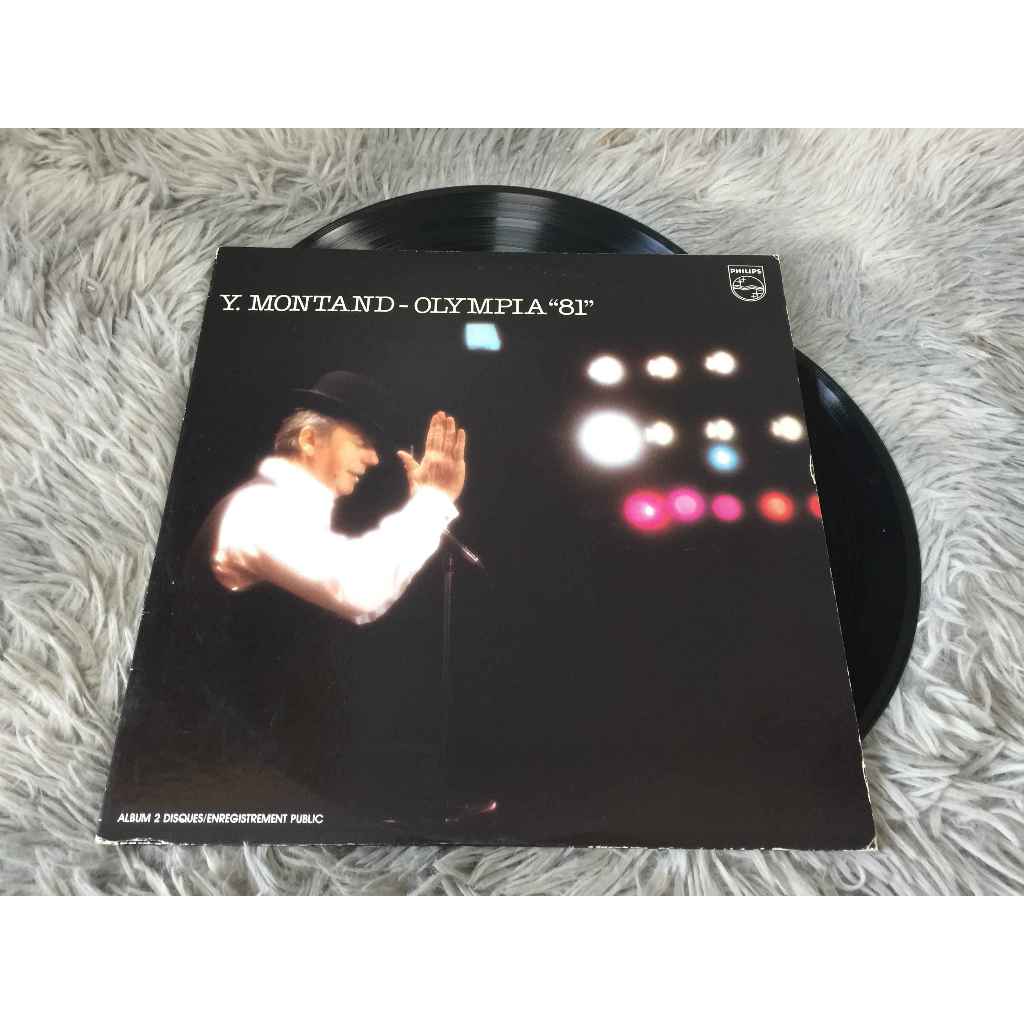 Olympia '81 - Yves Montand ขนาด 12 นิ้ว 2LP G084