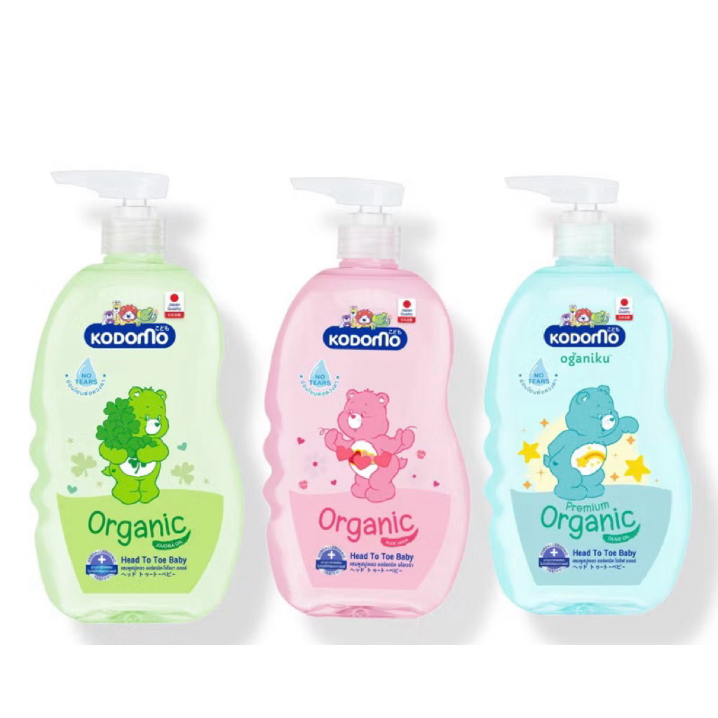 โคโดโม เฮด ทู โท Kodomo Head to Toe สบู่เหลวอาบและสระผมสำหรับเด็ก