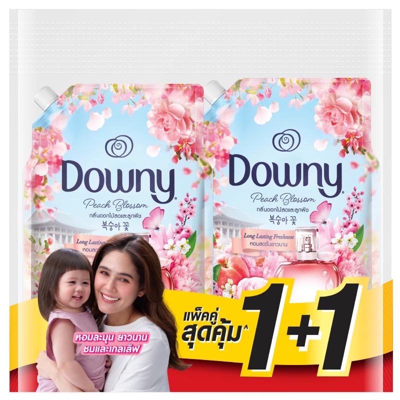 DOWNY ดาวน์นี่ลูกพีช 1.1ล แพ็คคู่ [4987176243225]