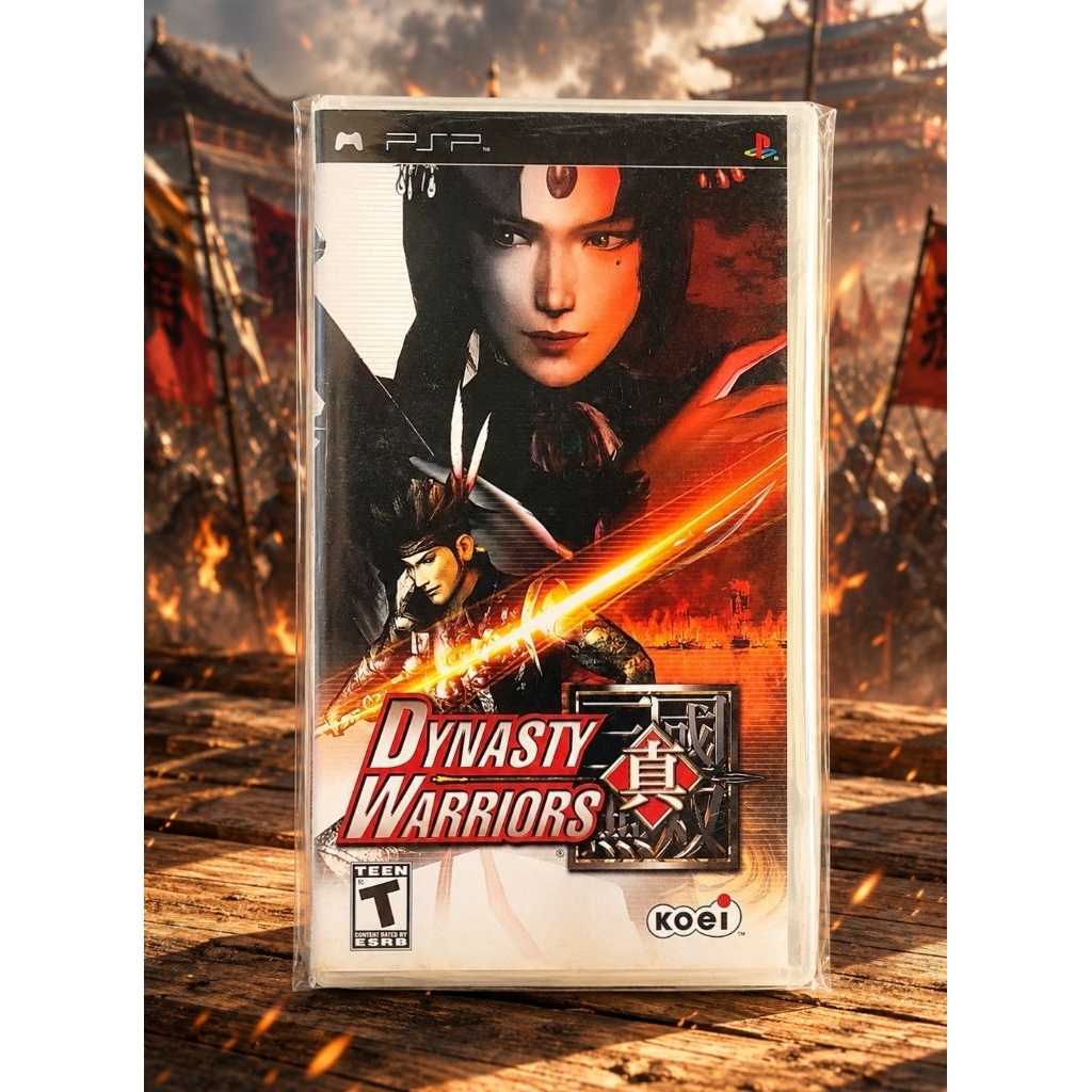 แผ่นเกม PSP Dynasty Warriors ภาษาอังกฤษ มือสอง