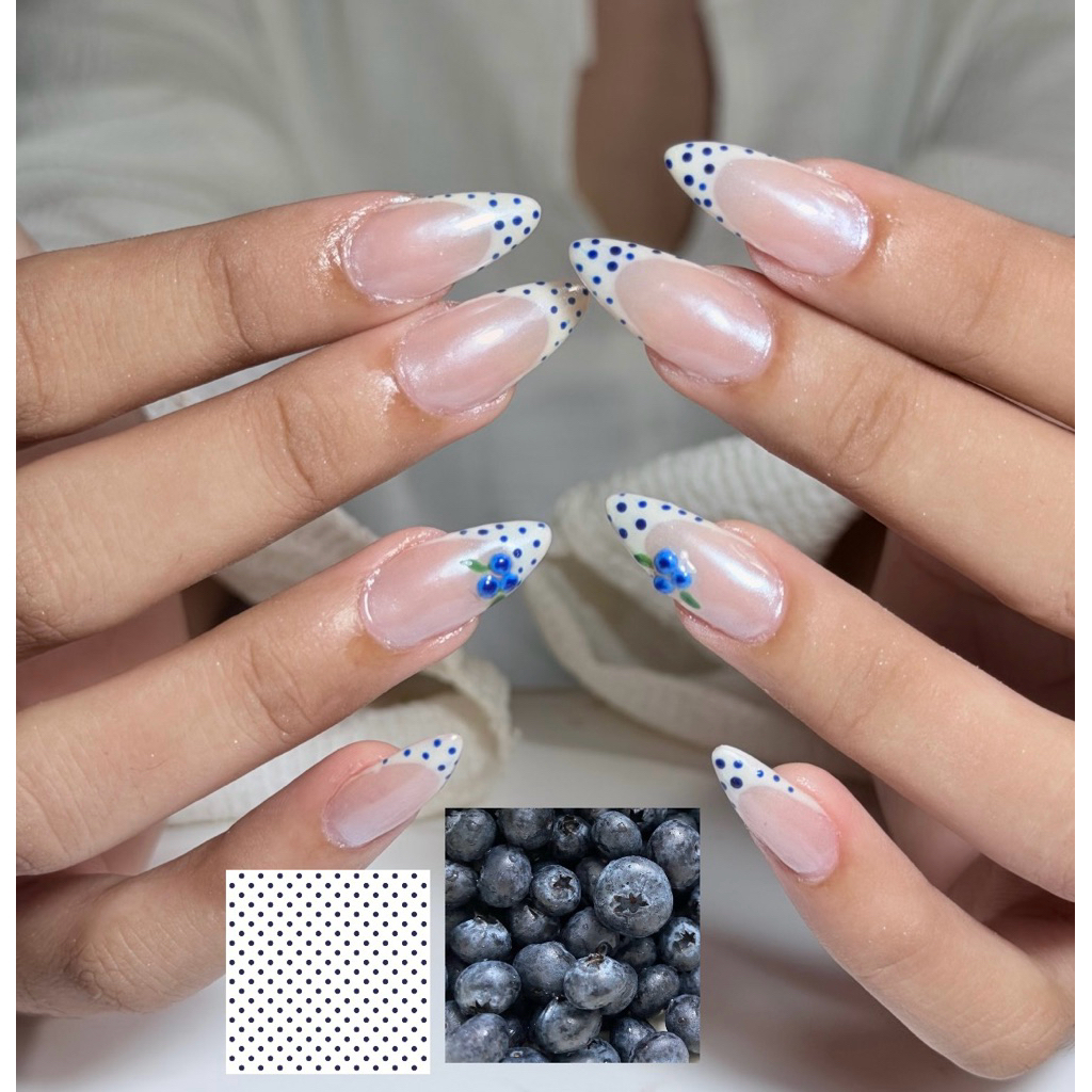 🫧🫐blueberry nails🫐🫧🍪