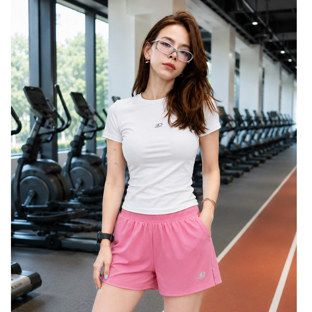 0028 รุ่นDeezyy Run กางเกงออกกำลังกาย ผ้าAirflow ผ้ารูระบายอากาศ นิ่ม พริ้ว แห้งง่าย น้ำหนักเบา มีกระเป๋าใส่ของ