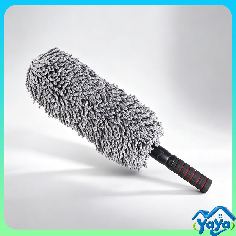 ไม้ปัดฝุ่นนาโนไมโครไฟเบอร์ ด้ามยืดได้ ไม้ปัดฝุ่นทำความสะอาด Duster Microfiber