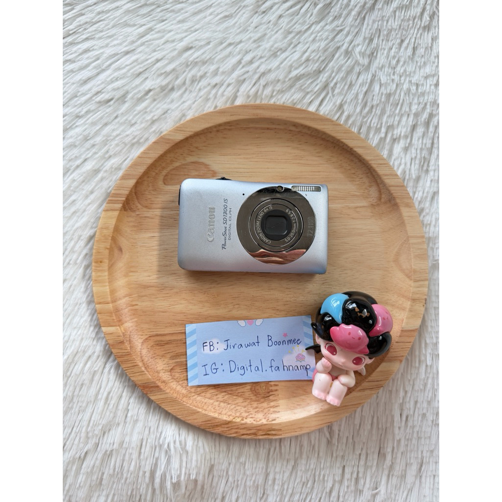 Canon ixus 105 หรือ Canon Powershot  1300is 🩶 สีSilver