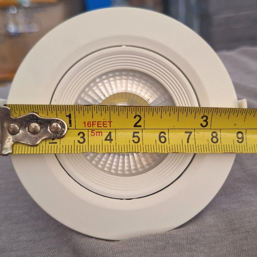Downlight led 7w ฝังฝ้า ปรับมุมได้ ขนาด3½นิ้วไม่ต้องใช้ตัวแปลงไฟ