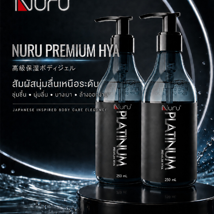 Nuru Premium HYA (แพลตินั่ม )250 มล. แพ็ค 2