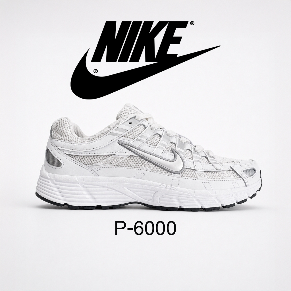 Nike P-6000 Platinum Tint White