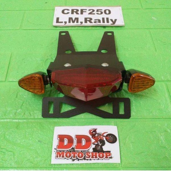 CRF250L M RALLY ท้ายสั้นใส่ไฟเลี้ยวแต่ง #โครงเหล็กหนา 1.2 มม. ท้ายสั้น CRF250L CRF250M CRF250RALLY