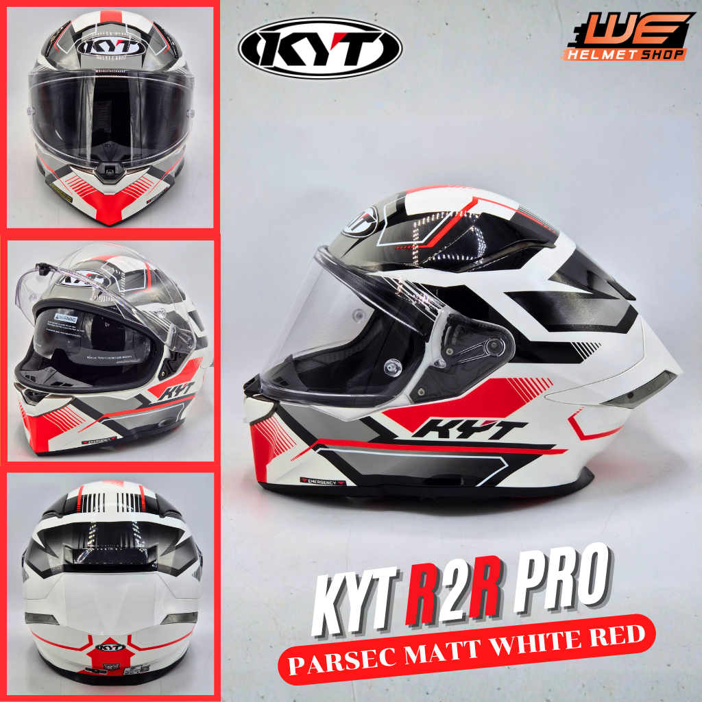 KYT R2R 2023 หมวกกันน็อคชิว2ชั้นสายสปอต