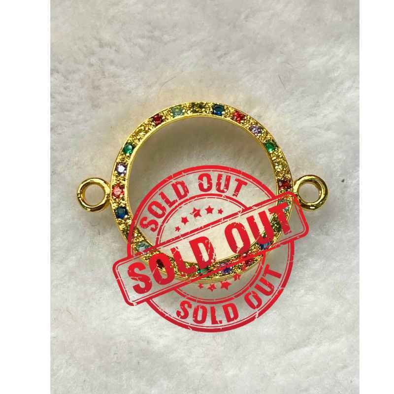 (แท้100% ส่งไว) 💎 กรอบกลมเพชร เบอร์3 ขนาด 3cm  | ✨ Round Diamond Amulet Frame 3cm  | 圆形钻石佛牌壳 🙏(กรอบช