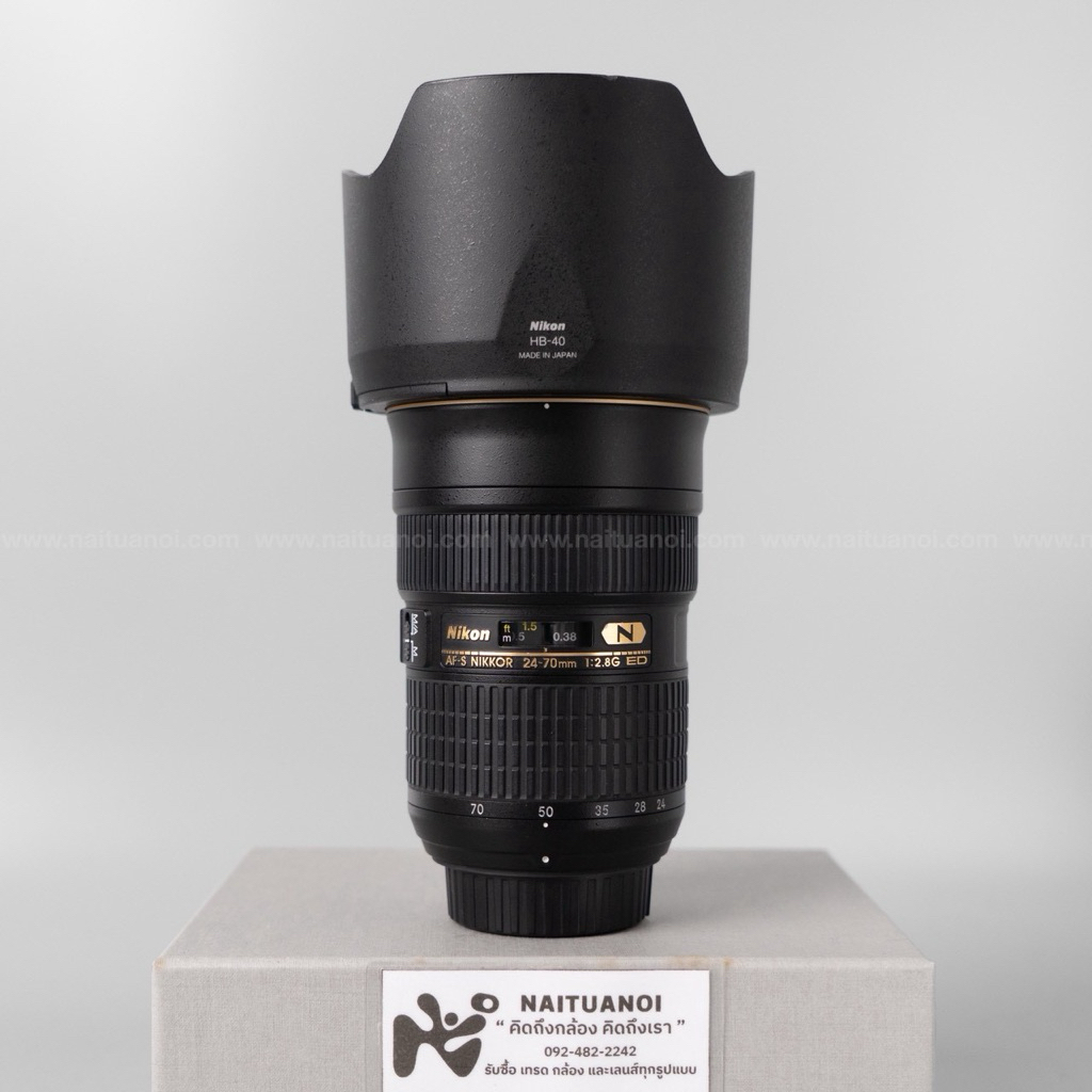 ( Used!! ) Nikon AF-S 24-70 F2.8 G ED N Black <Top Mint>