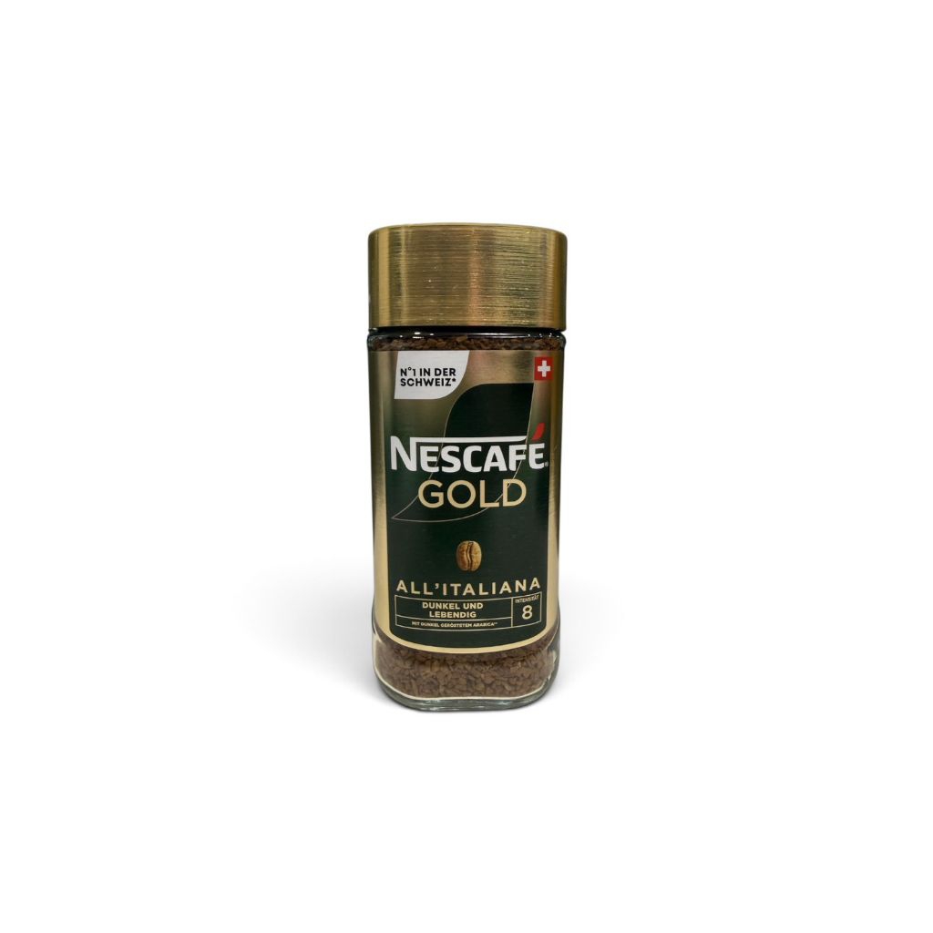 กาแฟ Nescafé Gold ALL'ITALIANA DUNKEL UND LEBENDIG ขนาด200กรัม