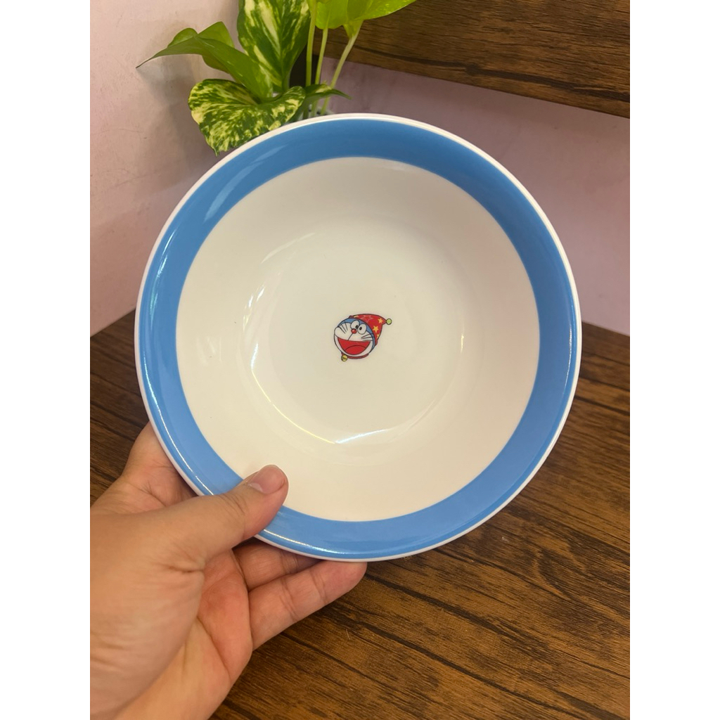 DM0501 - ชามแกง Doraemon ขอบฝ้า ขนาด : 6.5x2 นิ้ว