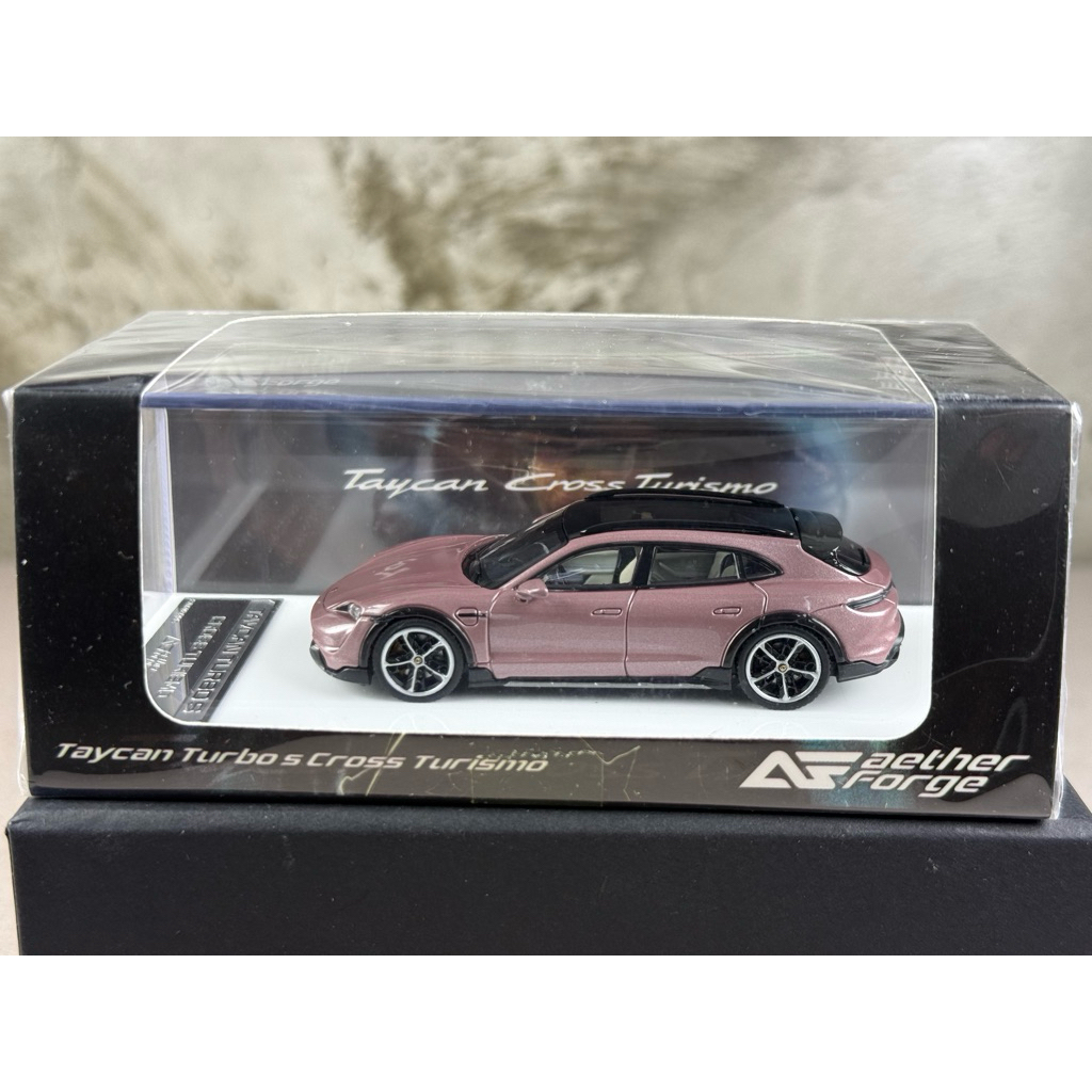 ▫️Porsche Taycan Turbo S Cross Turismo Scale 1:64 ยี่ห้อ AF Model