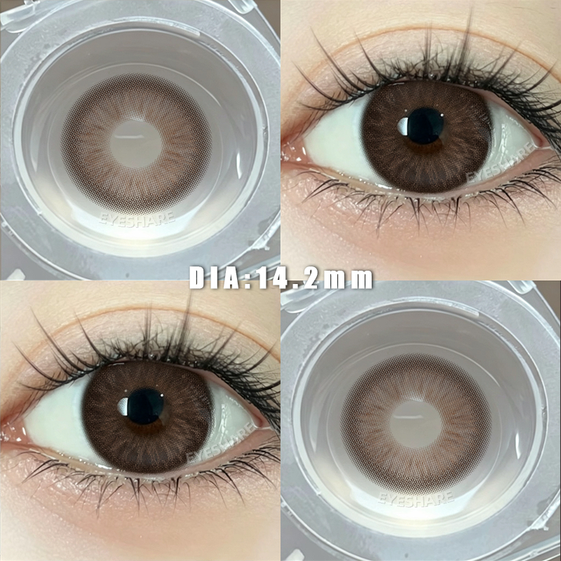 Eyeshare คอนแทคเลนส์ Casablanca-สีช็อคโกแลต คอนแทคเลนส์ธรรมชาติ contact lens รายวัน DIA14.2มม