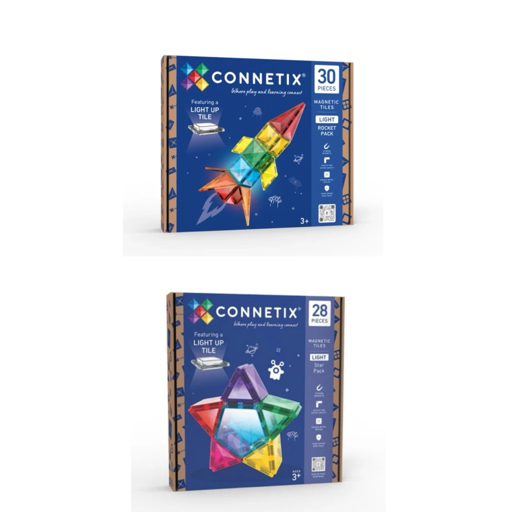 Connetix tiles | Light Pack🚀✨