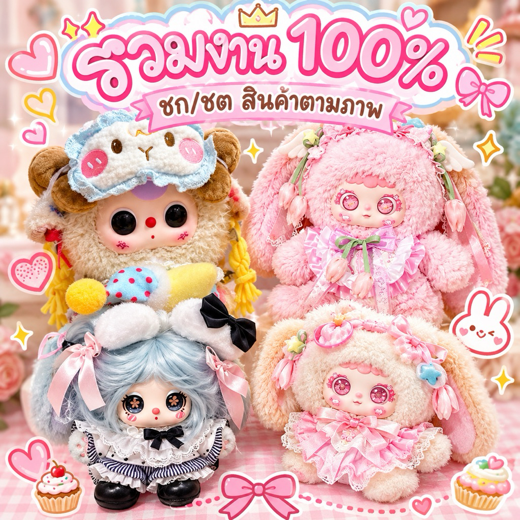 (พร้อมส่งในไทย)รวมงาน 100% ชก/ชต สินค้าตามภาพ